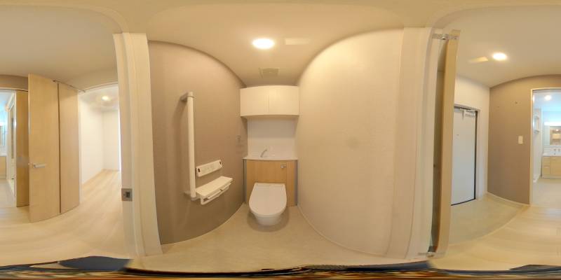パノラマ画像トイレ