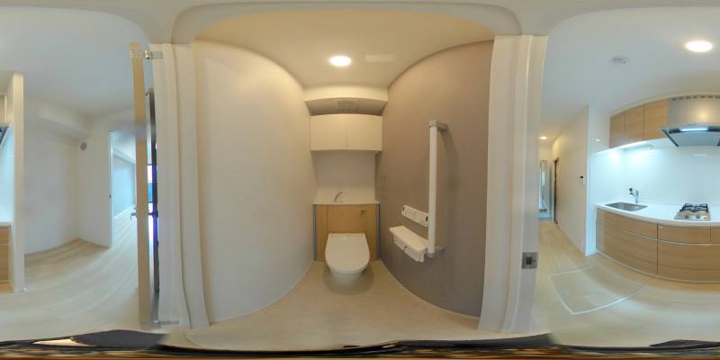 パノラマ画像トイレ