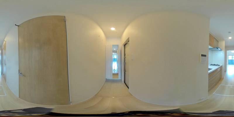 パノラマ画像玄関