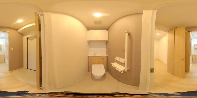 パノラマ画像トイレ
