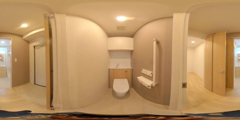 パノラマ画像トイレ