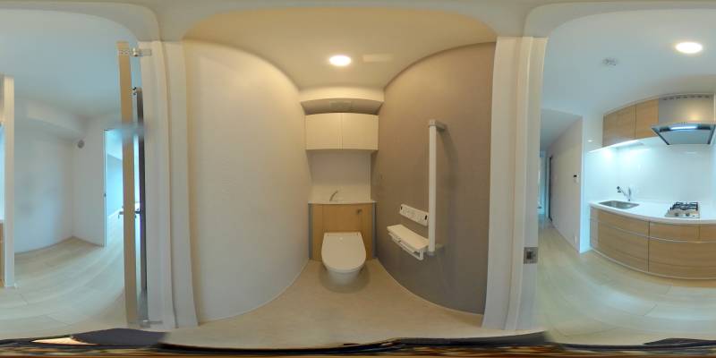 パノラマ画像トイレ