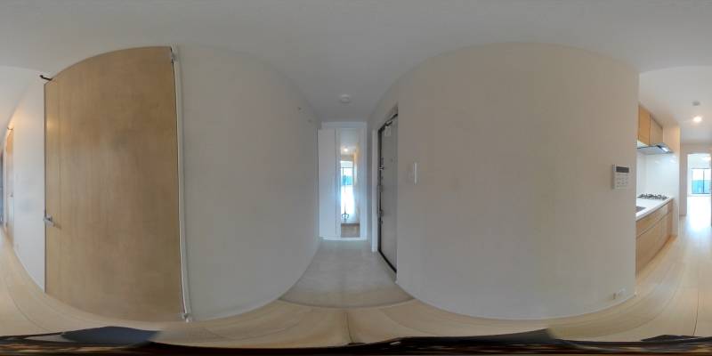 パノラマ画像玄関