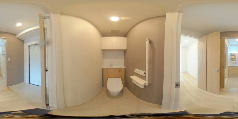 パノラマ画像トイレ