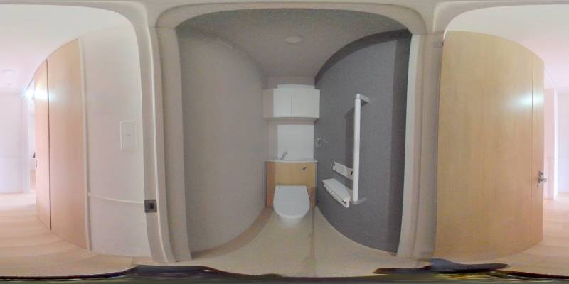 パノラマ画像トイレ