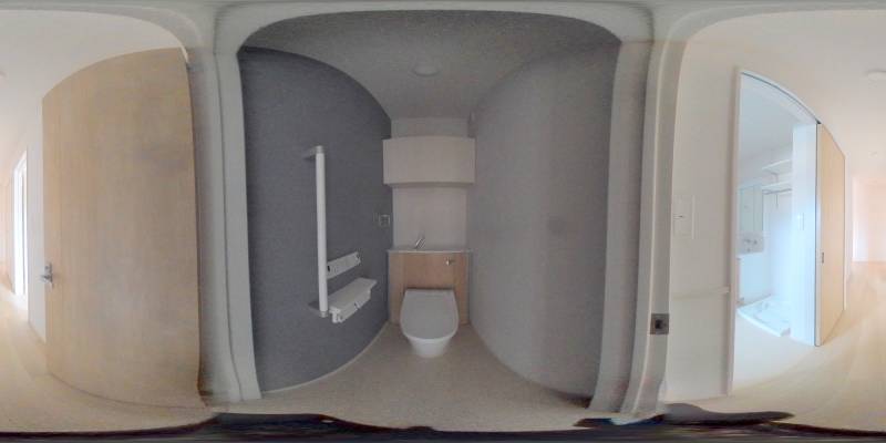 パノラマ画像トイレ