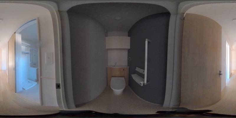 パノラマ画像トイレ