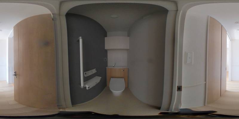 パノラマ画像トイレ