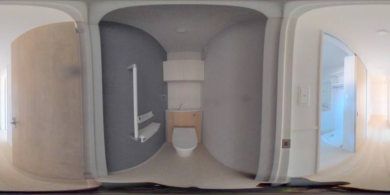 パノラマ画像トイレ