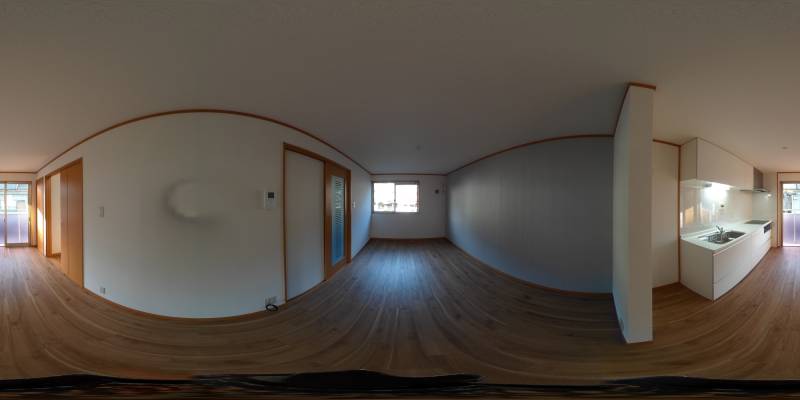 パノラマ画像リビング