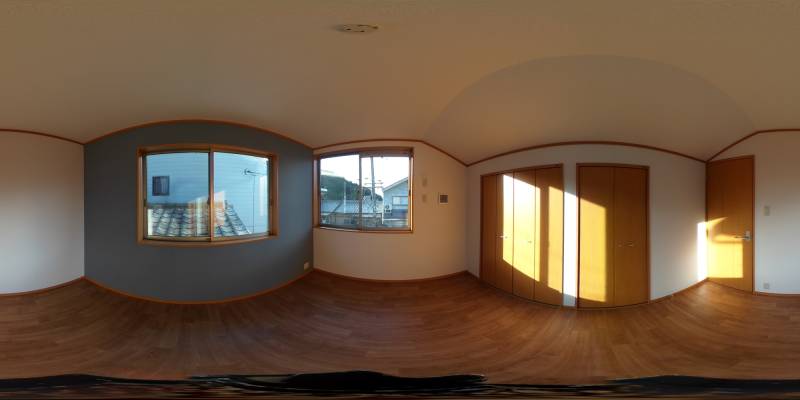 パノラマ画像洋室