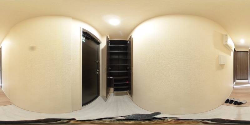 パノラマ画像玄関