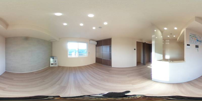 パノラマ画像リビング