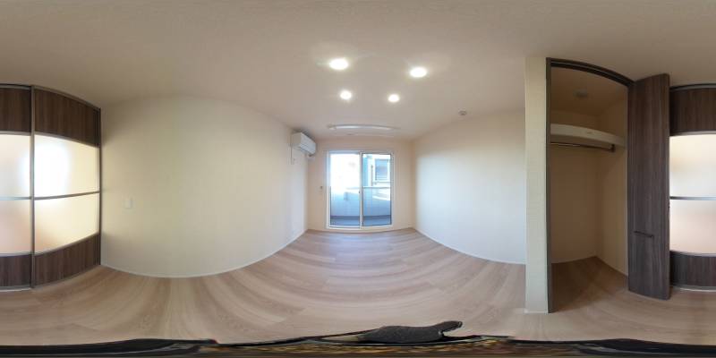 パノラマ画像洋室