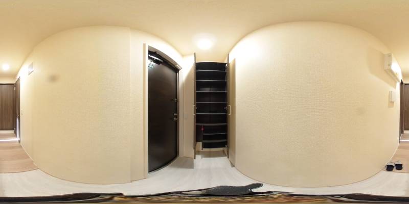 パノラマ画像玄関