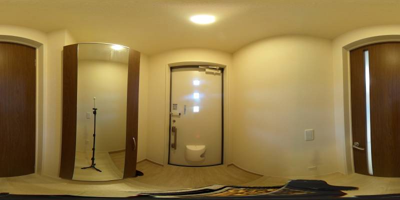 パノラマ画像玄関