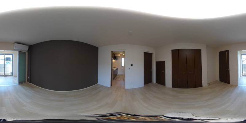 パノラマ画像洋室