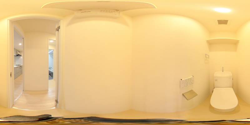 パノラマ画像トイレ