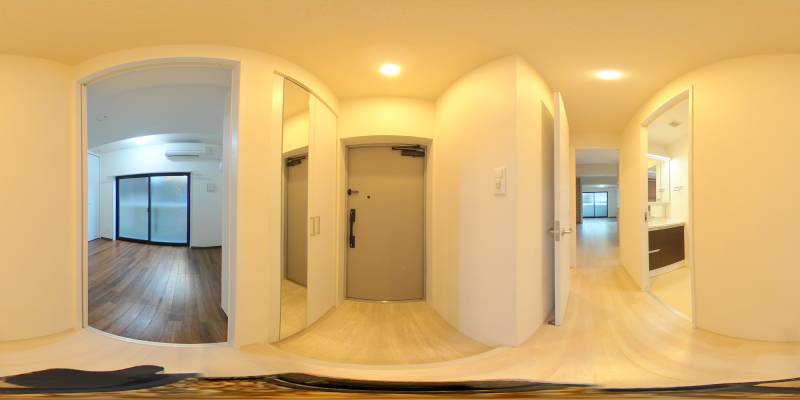 パノラマ画像玄関