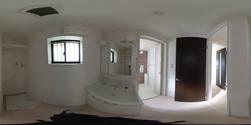 パノラマ画像洗面所