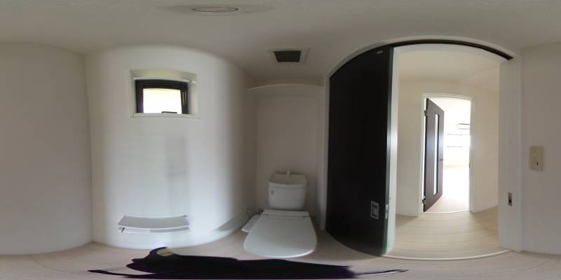 パノラマ画像トイレ