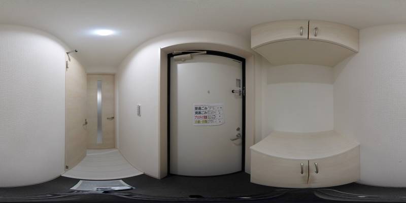 パノラマ画像玄関