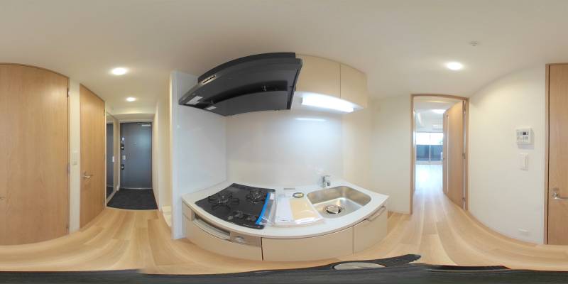 パノラマ画像キッチン