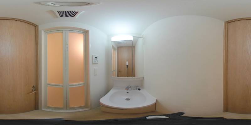 パノラマ画像洗面所