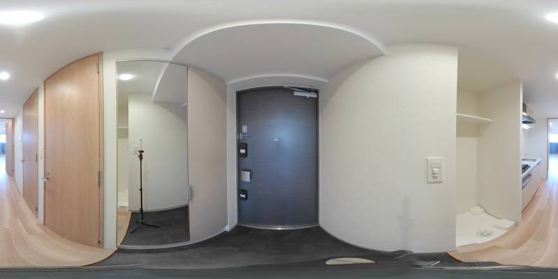 パノラマ画像玄関