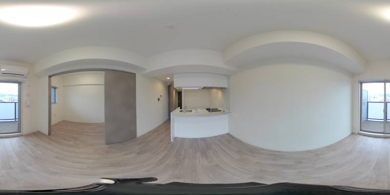 パノラマ画像リビング