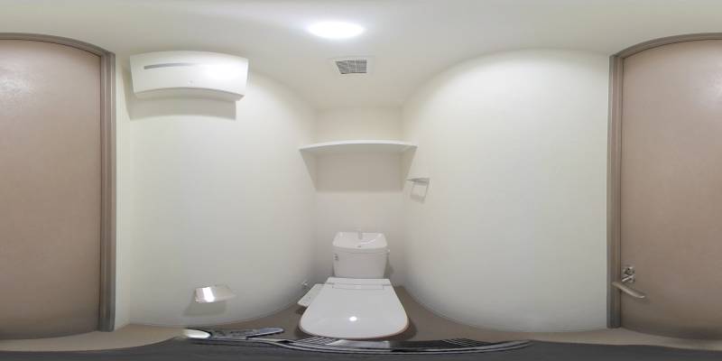 パノラマ画像トイレ