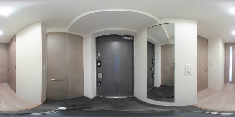 パノラマ画像玄関