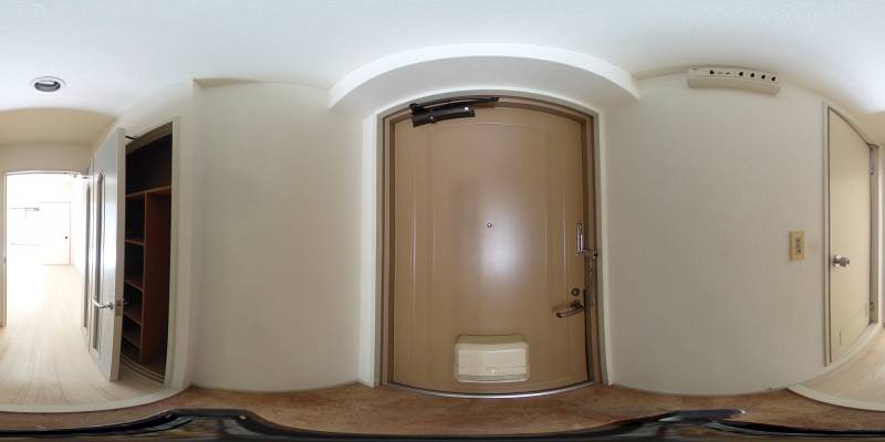 パノラマ画像玄関