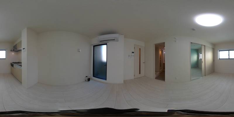 パノラマ画像リビング