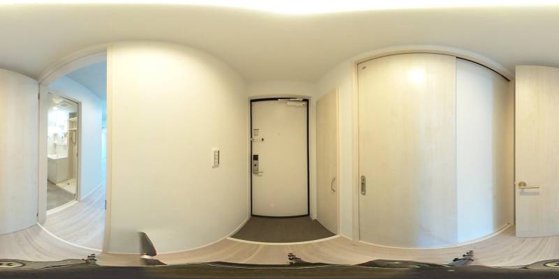 パノラマ画像玄関