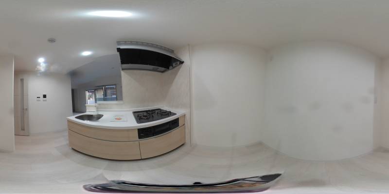 パノラマ画像キッチン