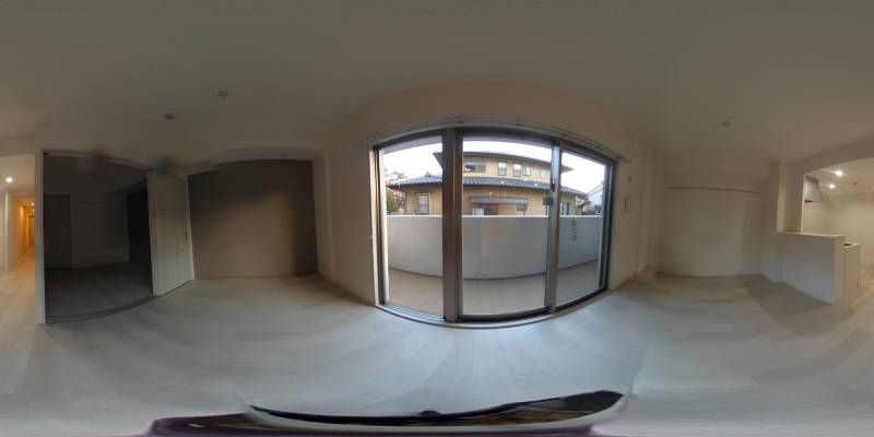 パノラマ画像リビング