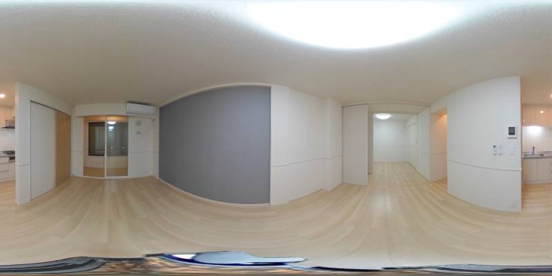 パノラマ画像洋室