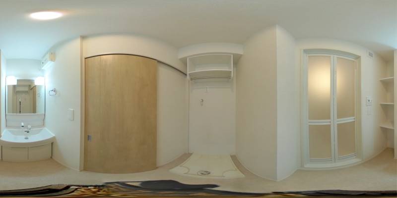 パノラマ画像洗面所