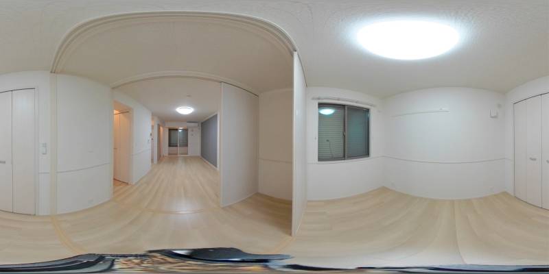 パノラマ画像洋室