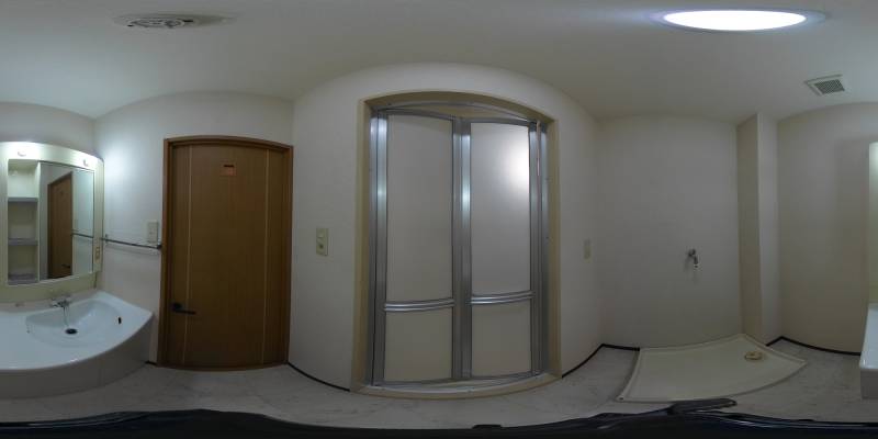 パノラマ画像洗面所