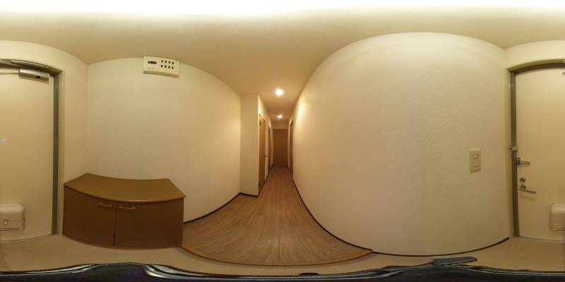 パノラマ画像玄関