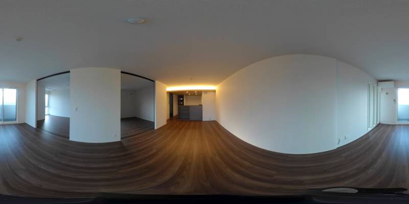 パノラマ画像リビング