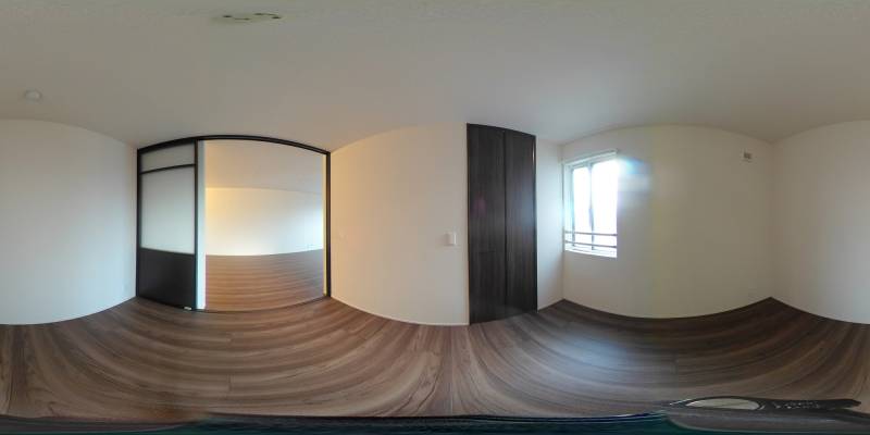 パノラマ画像洋室