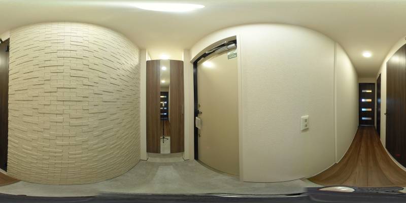 パノラマ画像玄関