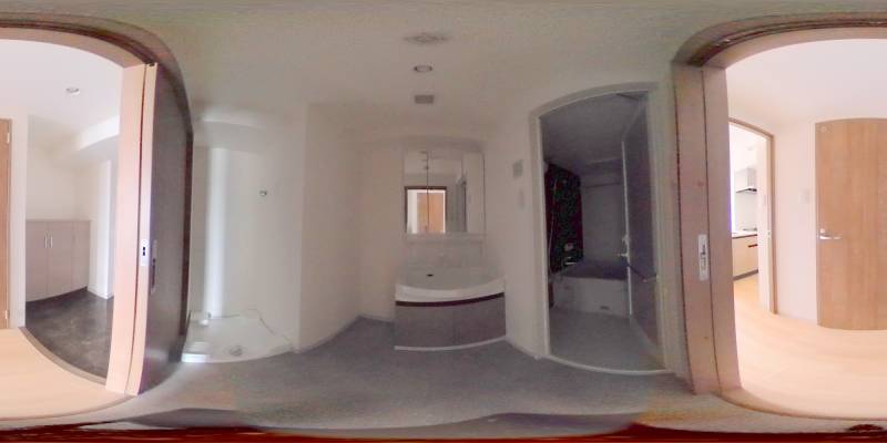 パノラマ画像洗面所