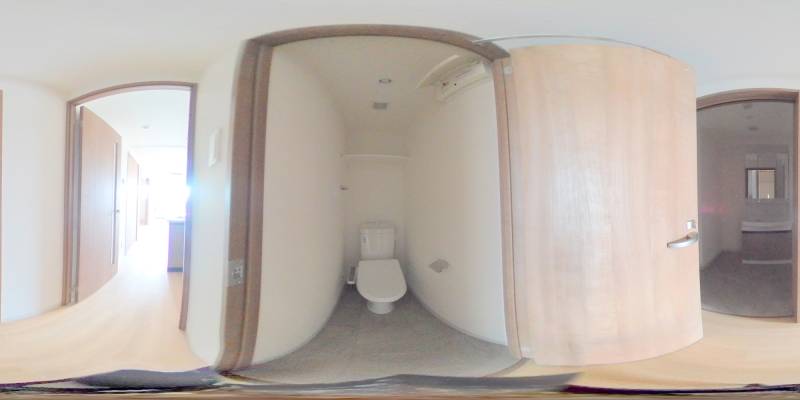 パノラマ画像トイレ