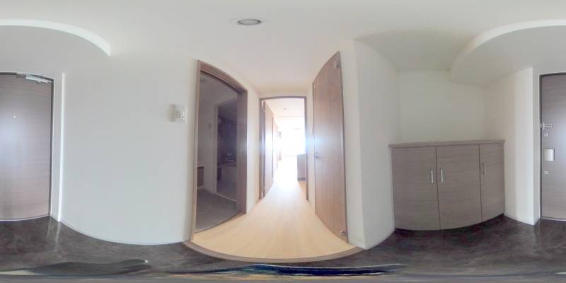 パノラマ画像玄関