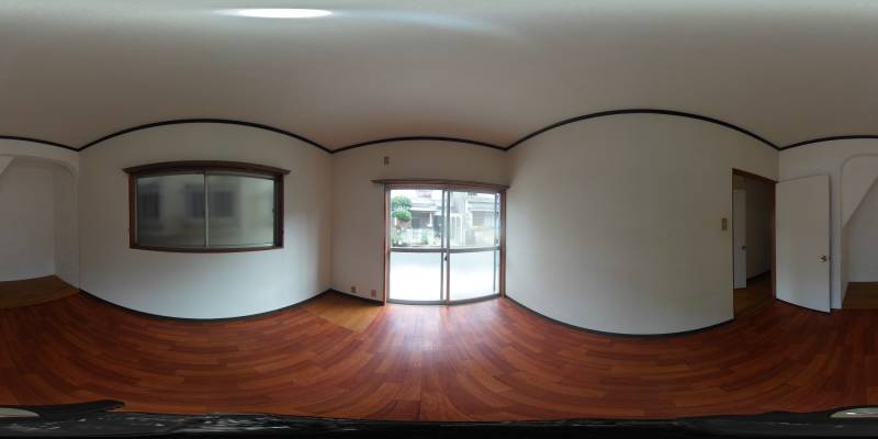 パノラマ画像洋室