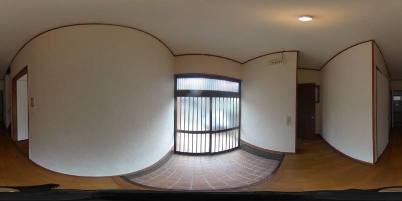 パノラマ画像玄関